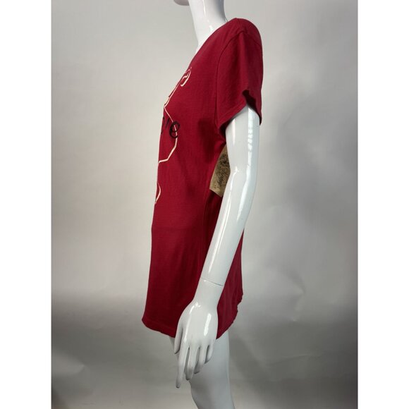 L.O.L. Vintage Red T-Shirt XXL 100% Cotton Made In Thailand With Tags - Picture 10 of 16